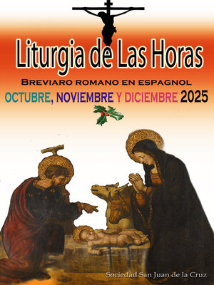 cover image of Liturgia de las Horas Breviario romano en español, en orden, todos los días de octubre, noviembre y diciembre de 2025